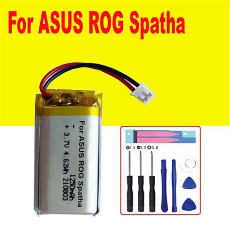 New Mah Battery For Asus Rog Spatha Wireless Mouse Batterie