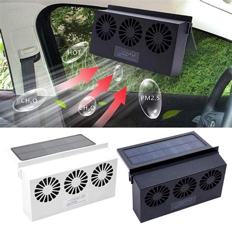 Sommer Auto Abluft Ventilator Solar Betriebene Auto L Fter K Hler