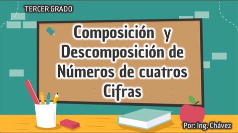 Composición Y Descomposición De Números De Cuatro Cifras Tercer Grado