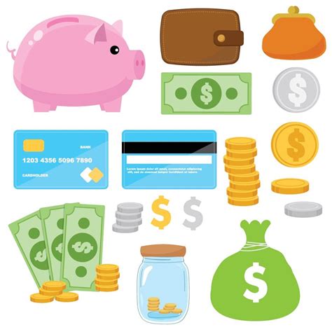 Money Saving Clipart Digital Clipart Instant Download Png Etsy