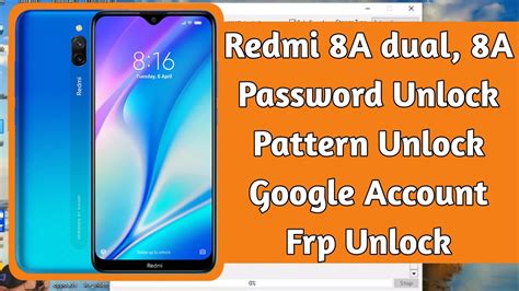 Redmi A Dual Redmi Password Unlock Pattern Unlock Google Account