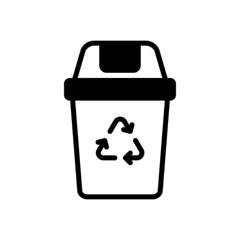 Recycling Bin Icon Symbol Vector Template 38141952 Vector Art At Vecteezy