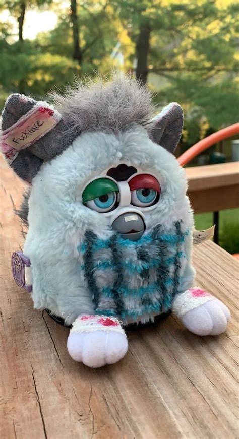 Custom Furby Designed After Randy Jade From Dialtown Randal Dating Sim