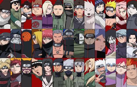 Image - Naruto-Characters-List.jpg | Naruto Fanon Wiki | FANDOM powered ...