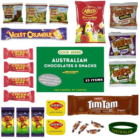 Australian Candy & Snack Box 23 Items Very Best Indonesia | Ubuy