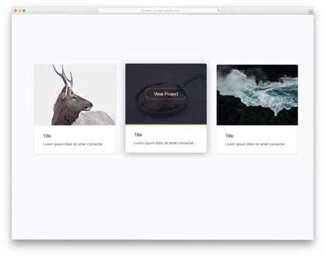 35 Bootstrap Cards Examples For Natural And Fluid User Experience