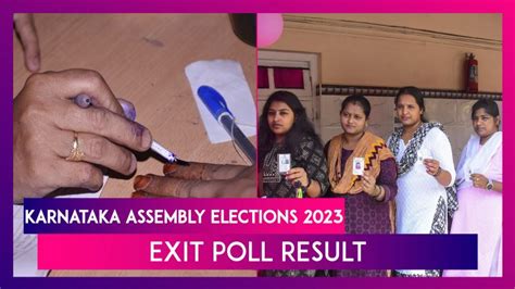 Karnataka Assembly Elections 2023 Exit Poll Result Most Polls Predict