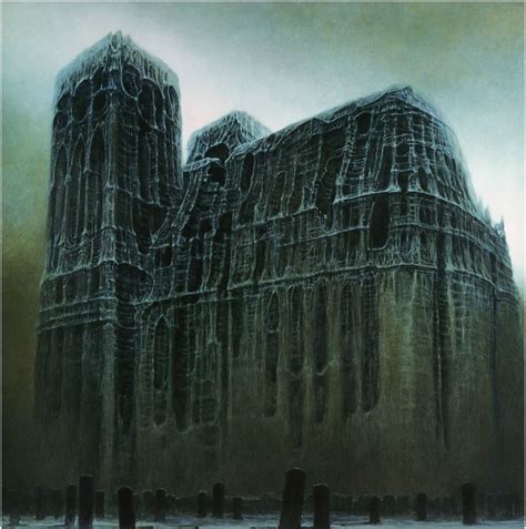 Zdzislaw Beksinski Lovers