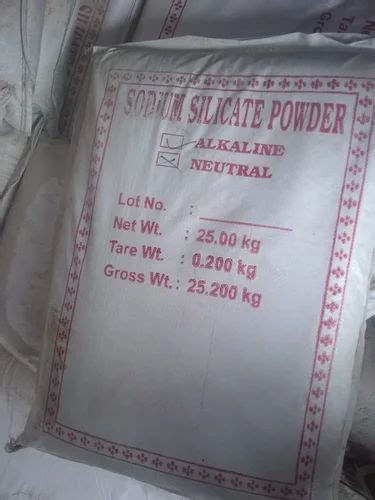 Sodium Silicate Powder Grade Standard Technical Grade Kg Bag At Rs