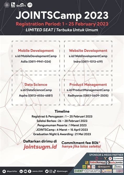 Joints Ugm 2023 Jadwal Event Info Pameran Acara And Promo Terbaru