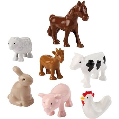 Personnages Miniature ECOIFFIER Animaux De La Ferme Abrick 7