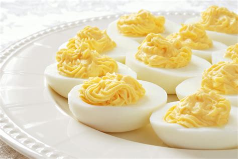 Horseradish Deviled Eggs