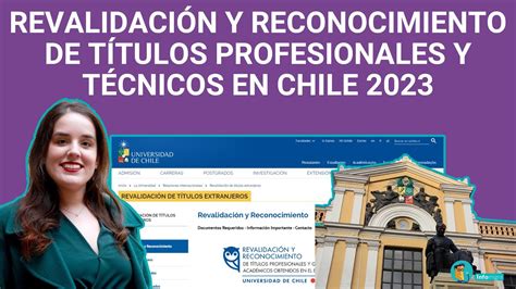 REVALIDACIÓN Y RECONOCIMIENTO DE TÍTULOS PROFESIONALES Y TÉCNICOS EN