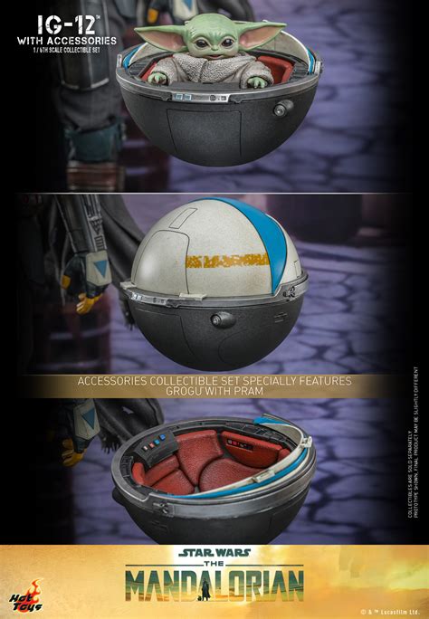 Star Wars The Mandalorian Ig And Grogu By Hot Toys The Toyark News