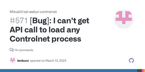 [bug] I Cant Get Api Call To Load Any Controlnet Process · Issue 571