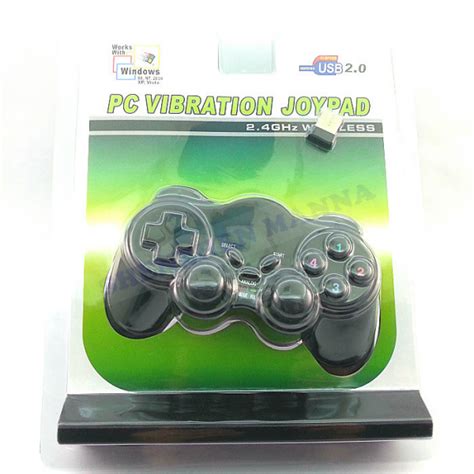 Wireless Vibration Pc 2.4ghz Usb Controller Joypad - MediaSpace