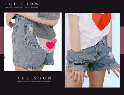 Girls Outdoor Sex Perspective Jeans Exposed Sexy Super Shorts XFlashing