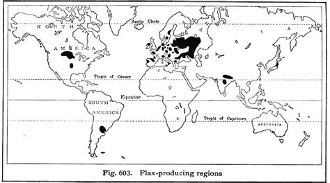 Flax Producing Regions Of The World