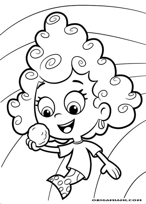 Desenho Para Colorir Bubble Guppies 15 OrigamiAmi