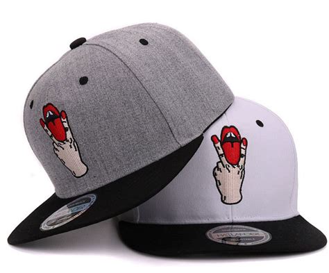 Gorra Para Hombre Y Mujer Plana Hip Hop Snapback Con Lengua