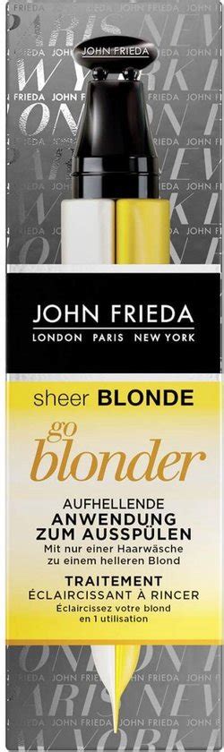 Haarverf John Frieda Sheer Blonde Go Blonder In Shower Lightening