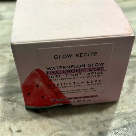 Glow Recipe Skincare Glow Recipe Watermelon Glow Hyaluronic Clay Pore Tight Facial Mask