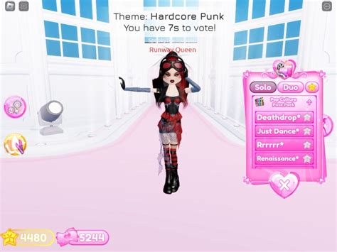 Roblox Hardcore Punk Dress To Impress Outfit SHS