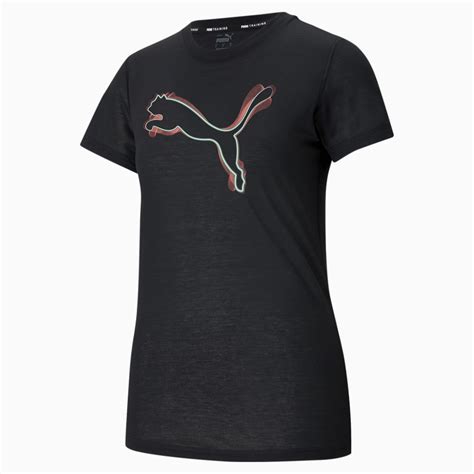 Performance Branded Short Sleeve Women S Training Tee Puma Shop All Puma Puma