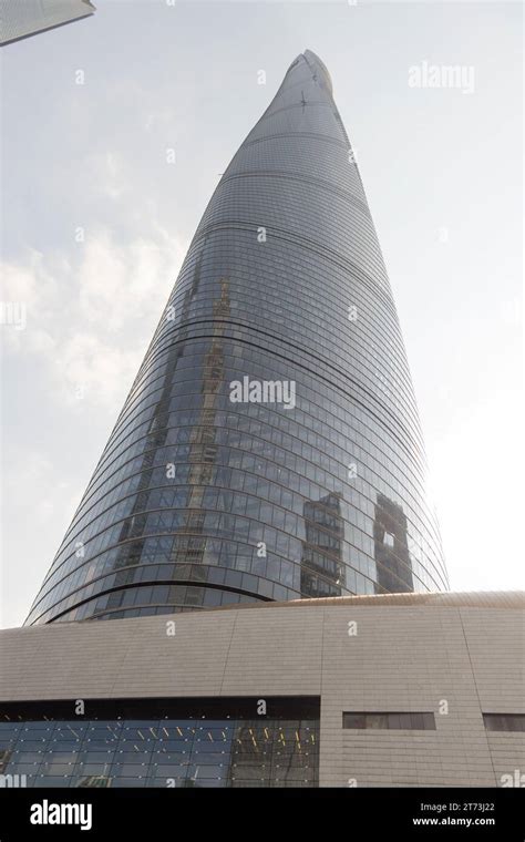 Shanghai Tower is China's tallest skyscraper. Leed Platinum certified ...