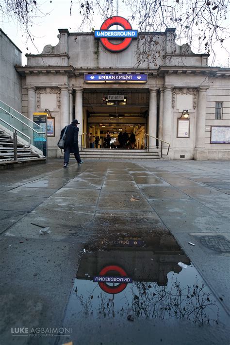 Embankment Station London Photography