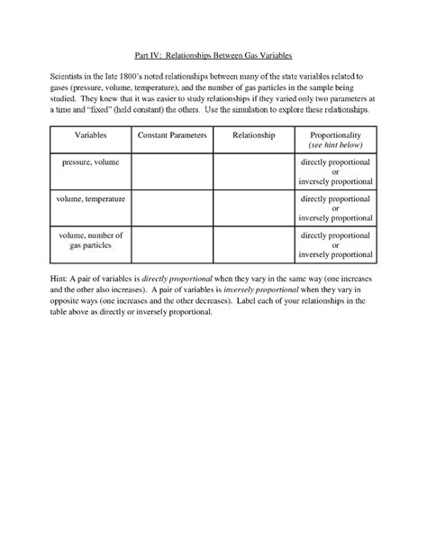 List Of Gas Variables Pogil Answers 2023