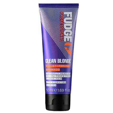 Køb Fudge Clean Blonde Everyday Shampoo 50 ml Gratis fragt