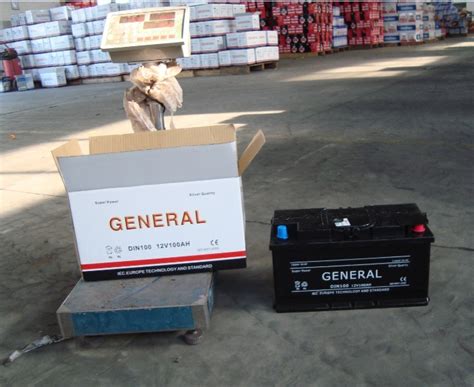 Din100 Dry Charged Heavy Duty Truck Battery China Car Battery And