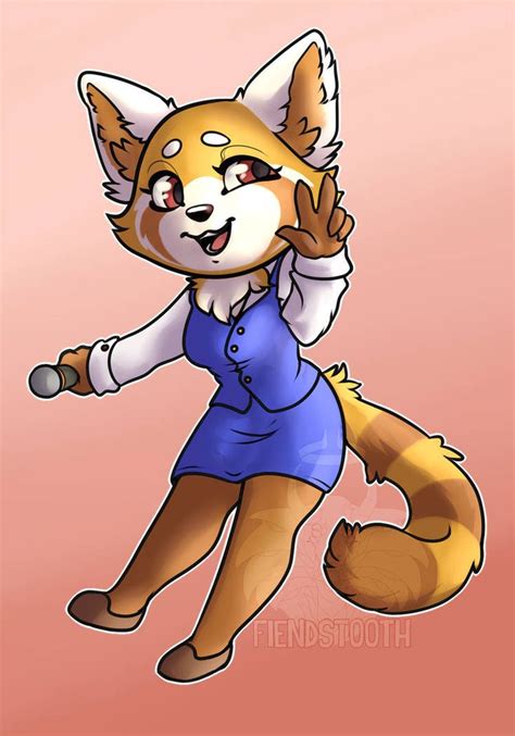 Retsuko By FiendsTooth Furry Art Uwu Anime Aggretsuko Art