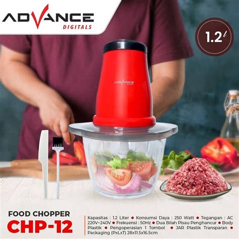 Jual Advance Chp Food Chopper Processor L Alat Penggiling Bumbu