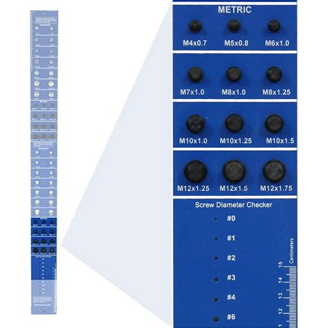 Metric Bolt Thread Size Chart | suturasonline.com.br