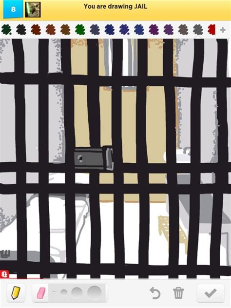 How To Draw A Jail Bars At How To Draw