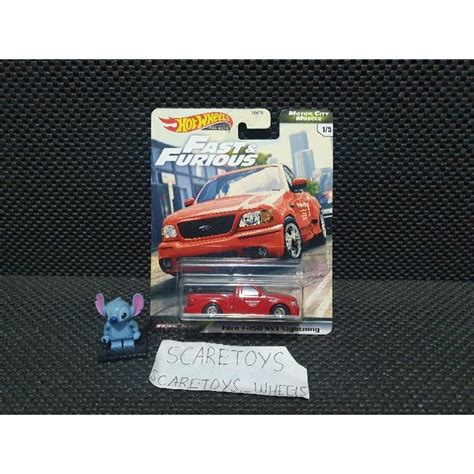 Jual Hot Wheels Ford F F F Svt Lightning Fast Furious Motor City Muscle Shopee
