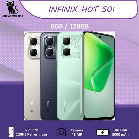 Jual Infinix Hot I Gb Gb Mediatek Helio G Mah Shopee