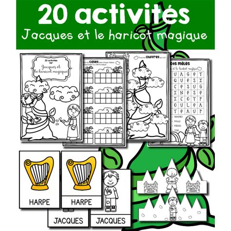 Activit S Maternelle Jacques Et Le Haricot Magique