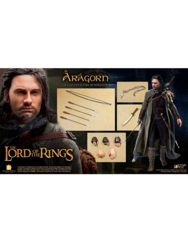 Figura Real Master Aragorn Special Version El Se Or De Los Anillos Cm