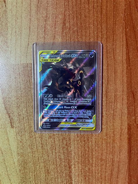 Sun Moon Umbreon Darkrai GX SM241 Alternate Art Promo Pokémon TCG