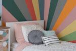 Diy Sunburst Rainbow Accent Wall Anika S Diy Life