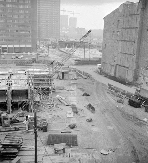 DDR Fotoarchiv Berlin Baustelle Zum Neubau Von Wohnungen Im