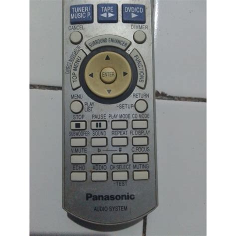 Jual Remote Compo Audio Panasonic Shopee Indonesia