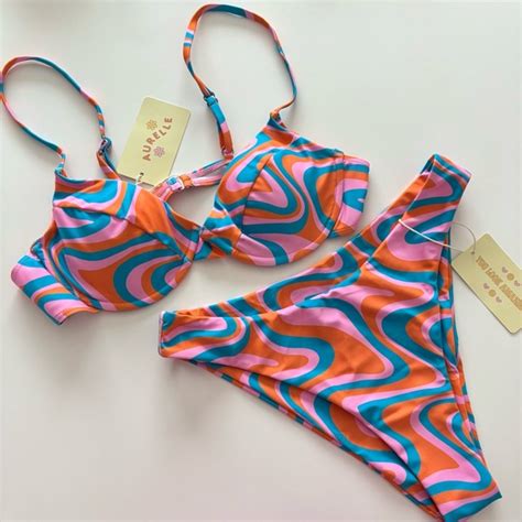 Aurelle Swim Aurelle Bikini Set Poshmark