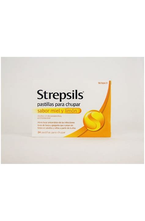 Strepsils Pastillas Para Chupar Sabor Miel Y Limon Farmacia Coruxo