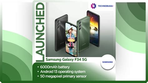 Samsung Galaxy F34 5g Goes Official In India