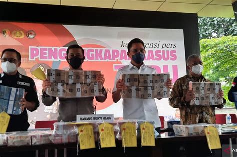 Polisi Ungkap Tindak Pidana Pencucian Uang Senilai Rp338 8 Miliar Dari