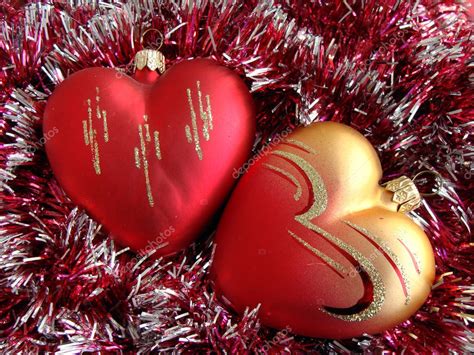 Heart Christmas Ornaments — Stock Photo © marina99 #1191270